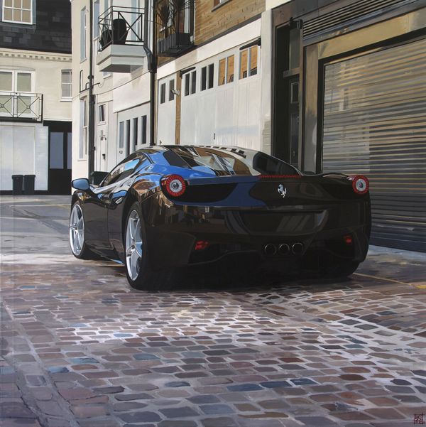 Pintura de Luis Pérez - Ferrari 458 Italia